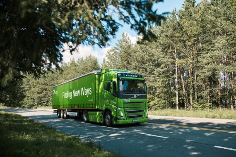 Bring truck on the road