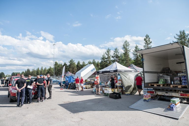 Samarbete mellan Bring och Röda Korset i Ljusdal