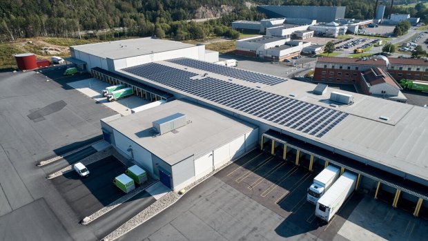 Solceller terminal Göteborg